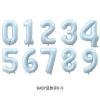 Birthday Number Aluminum Film Party Balloons sku image 98