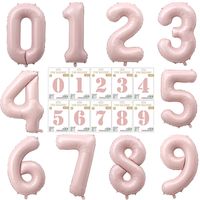 Birthday Number Aluminum Film Party Balloons sku image 79