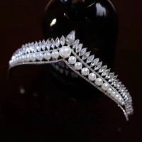 Princess Crown Rhinestone Plating Inlay Artificial Gemstones Crown sku image 1