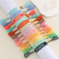 Vacances Lettre Polyester De Gros Bracelets main image 1