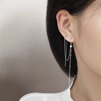 1 Piece Simple Style Star Copper Ear Line main image 1