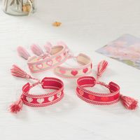 Modern Style Heart Shape Polyester Wholesale Bracelets main image 3