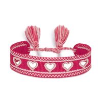 Modern Style Heart Shape Polyester Wholesale Bracelets sku image 8