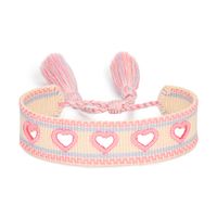 Modern Style Heart Shape Polyester Wholesale Bracelets sku image 6