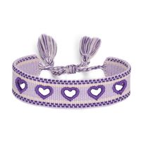 Modern Style Heart Shape Polyester Wholesale Bracelets sku image 5
