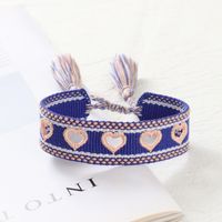 Modern Style Heart Shape Polyester Wholesale Bracelets sku image 7