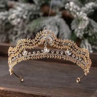 Women's Sweet Crown Alloy Diamond Crown sku image 1