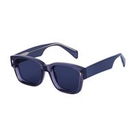 Retro Streetwear Solid Color Pc Square Full Frame Men's Sunglasses sku image 4