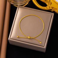 Streetwear Heart Shape Grain 304 Stainless Steel 18K Gold Plated Acrylic Artificial Rhinestones Plastic Bracelets In Bulk sku image 7
