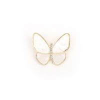 Simple Style Bow Knot Alloy Inlay Zircon Women's Brooches main image 3