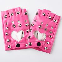 Mujeres Retro Sexy Forma De Corazón Leopardo Guantes 1 Par sku image 28