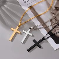 Retro Kreuzen Legierung Überzug Männer Halskette Mit Anhänger main image 3