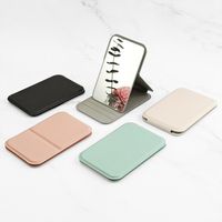 Casual Solid Color Hp Pvc Pu Leather Mirror 1 Piece main image 1