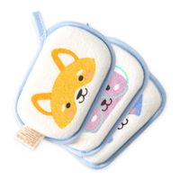 Asual Animal Sponge Bath Towel Baby Accessories main image 1