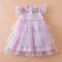 Princess Camouflage Cotton Blend Polyester Girls Dresses sku image 4