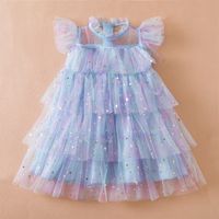Princess Camouflage Cotton Blend Polyester Girls Dresses sku image 6