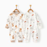 Casual Animal Cotton Baby Rompers main image 2