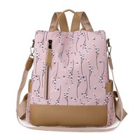 Anti-theft Color Block Daily Women's Backpack main image 5