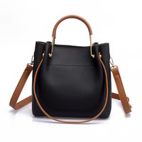 Women's Large All Seasons Pu Leather Classic Style Shoulder Bag sku image 2
