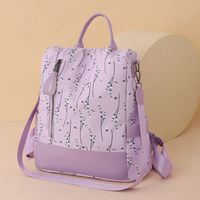 Anti-theft Color Block Daily Women's Backpack main image 3