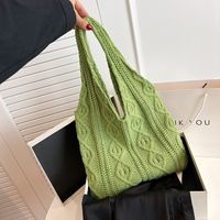 Women's Medium Spring&summer Knit Streetwear Shoulder Bag main image 4