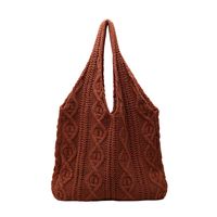 Women's Medium Spring&summer Knit Streetwear Shoulder Bag sku image 3