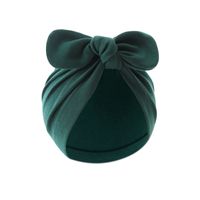 Baby Girl's Baby Boy's Simple Style Solid Color Bow Knot Baby Hat sku image 17