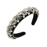 Casual Irregular Rhinestone Inlay Hair Band main image 2