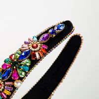 Casual Irregular Rhinestone Inlay Hair Band main image 4