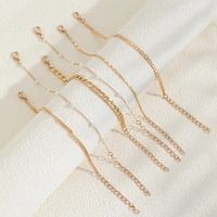 Simple Style Oval Copper Plating Inlay Artificial Pearls 18k Gold Plated Women's Anklet main image 6