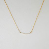 Simple Style Irregular Freshwater Pearl Copper 14k Gold Plated Pendant Necklace In Bulk main image 4