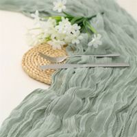 Casual Solid Color Polyester Table Runner main image 5