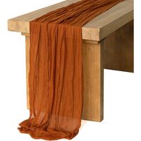 Casual Solid Color Polyester Table Runner main image 2