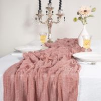 Vacation Solid Color Polyester Table Runner sku image 5