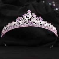 Sweet Shiny Crown Alloy Rhinestone Crown sku image 2