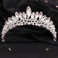Elegant Crown Alloy Rhinestone Crown sku image 1