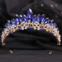 Elegant Crown Alloy Rhinestone Crown sku image 5