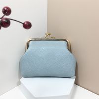 Women's Solid Color Polyester Lock Clasp Coin Purses sku image 7