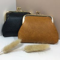 Women's Solid Color Polyester Lock Clasp Coin Purses main image 2
