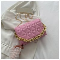 Women's Medium Summer Pu Leather Elegant Streetwear Square Bag sku image 6