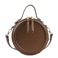 Women's Small Summer Pu Leather Elegant Circle Bag sku image 4