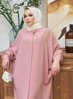 Muslim Robe Abaya Clothing Muslim Fashion Batwing Sleeve Long Southeast Asia Cross-border Foreign Trade sku image 2
