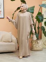 Muslim Robe Abaya Clothing Muslim Fashion Batwing Sleeve Long Southeast Asia Cross-border Foreign Trade sku image 6