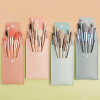 Simple Style Classic Style Artificial Fiber Plastic Handgrip Makeup Brushes 1 Set main image 1