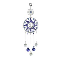 Casual Eye Butterfly White Crystal Pendant sku image 6
