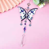 Casual Eye Butterfly White Crystal Pendant main image 4