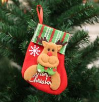 Christmas Cute Elk Cloth Party Hanging Ornaments sku image 6