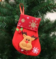 Christmas Cute Elk Cloth Party Hanging Ornaments sku image 10