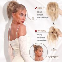 Women's Sweet Party Chemical Fiber High Temperature Wire Ponytail Wigs main image 8