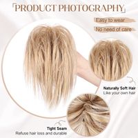 Women's Sweet Party Chemical Fiber High Temperature Wire Ponytail Wigs main image 10